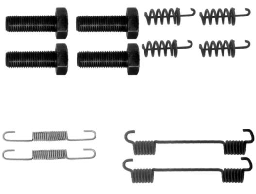 HELLA PAGID Tarvikesarja, seisontajarru 8DZ 355 201-911